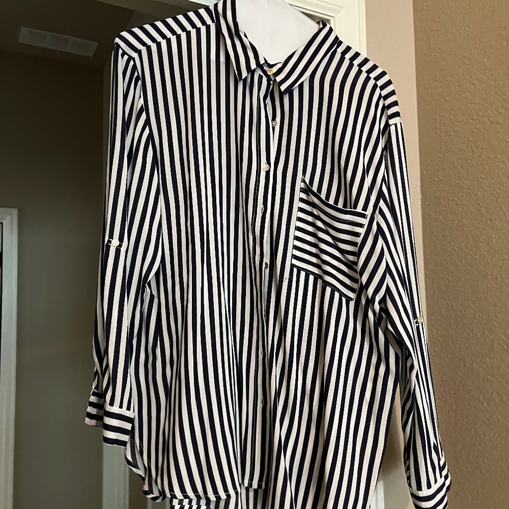 Long sleeve blouse